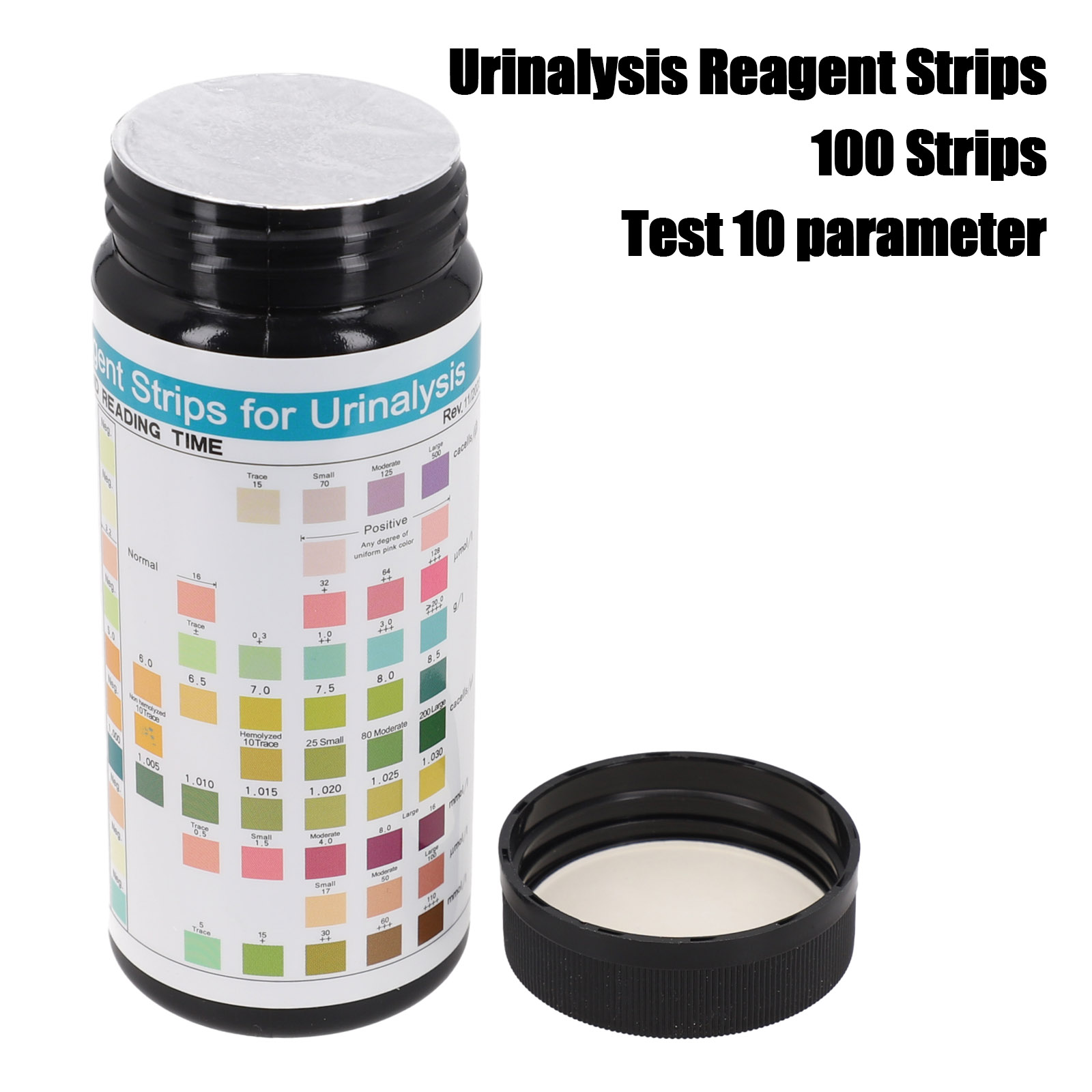 Urinalysis Reagent Strip - 100 Pasków URS-10T Paski do analizy