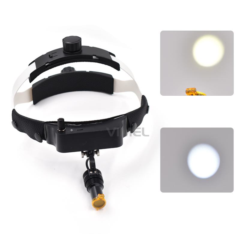 Led Medical Headlight - Medyczna dentystyczna bezprzewodowa lampa czołowa LED,