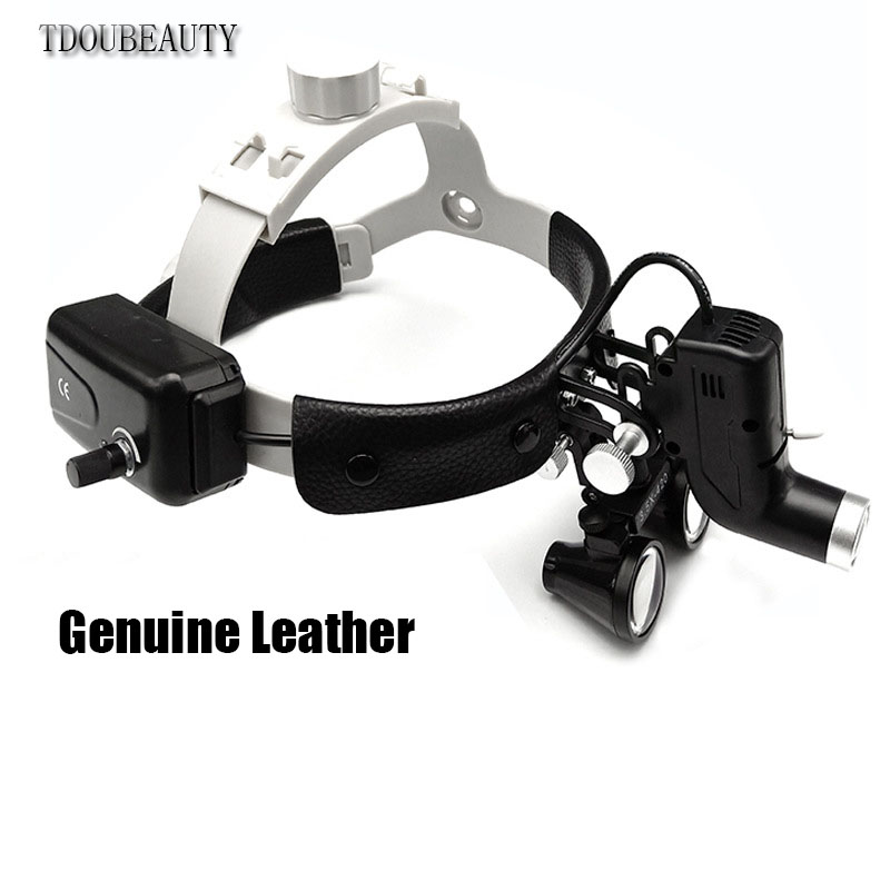 Led Medical Headlight - TDOUBEATUY 5W medyczna lupa reflektorowa 3,5X