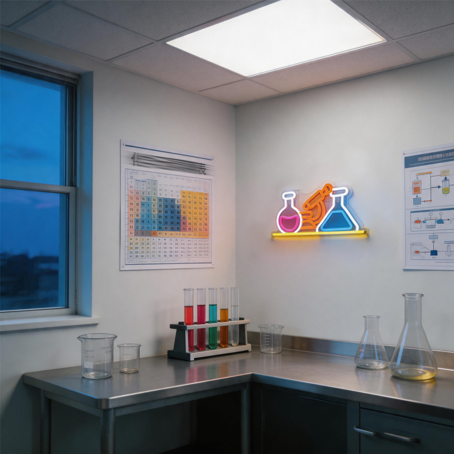 Neonowy znak LED z motywem spr – Medical Lab Assistant recenzja i cena